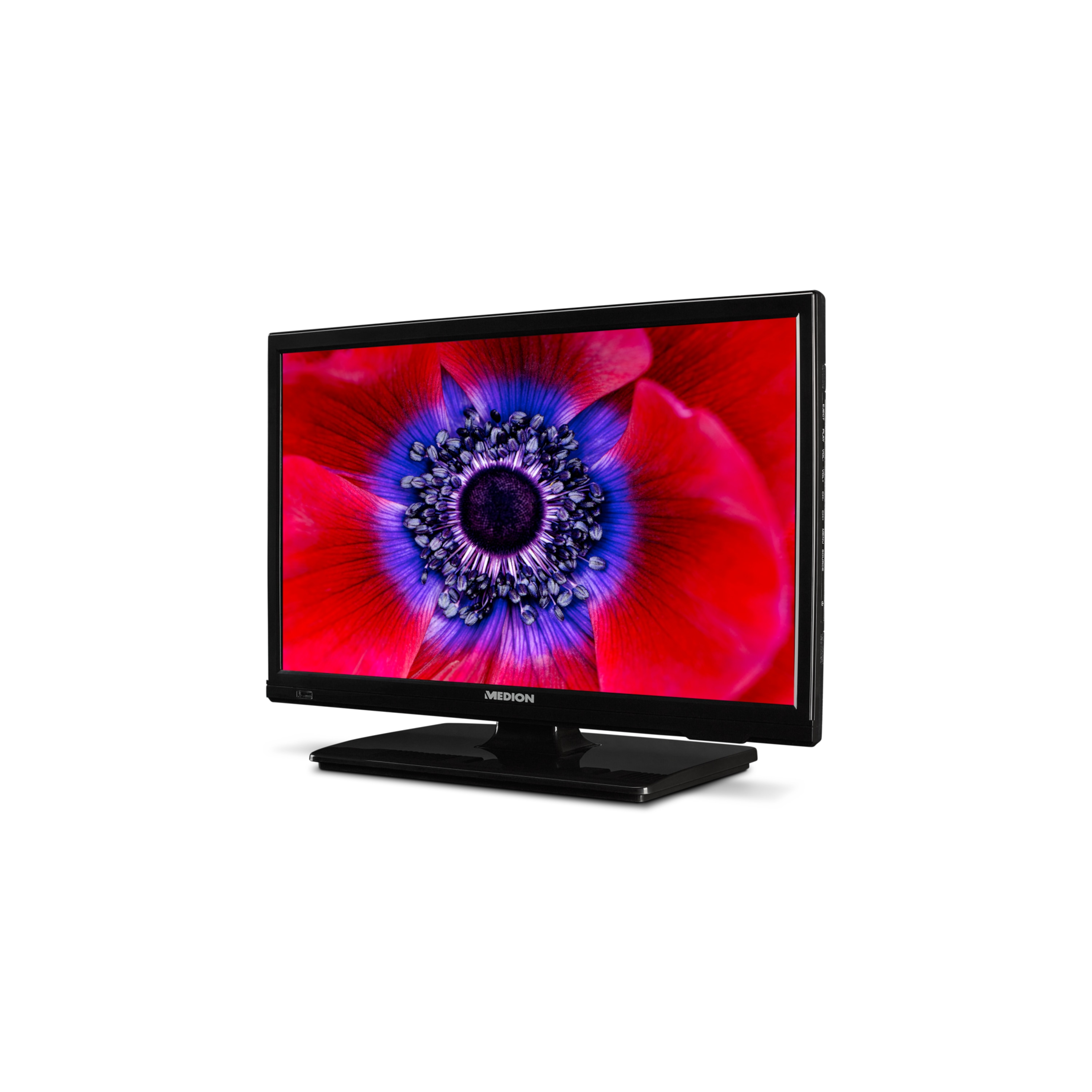 MEDION® LIFE® E11912 Fernseher, 47 cm (19'') LCD-TV, HD Triple Tuner, integrierter Mediaplayer, Car-Adapter, CI+