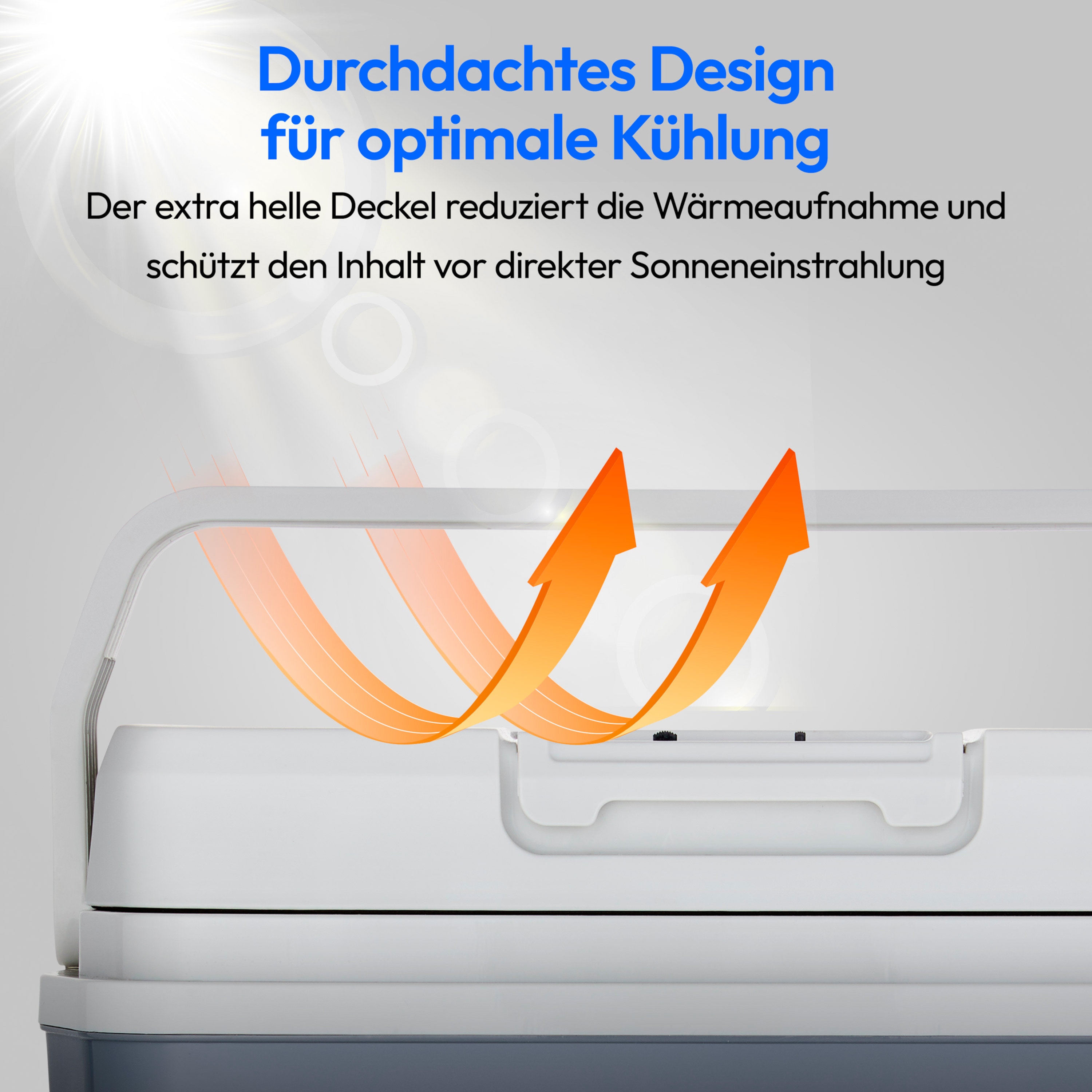 MEDION® LIFE Kühlbox mit Wärmefunktion MD13011, Kühl und Warmhaltefunktion, 20 L Kapazität, 5V-USB-Anschluss,