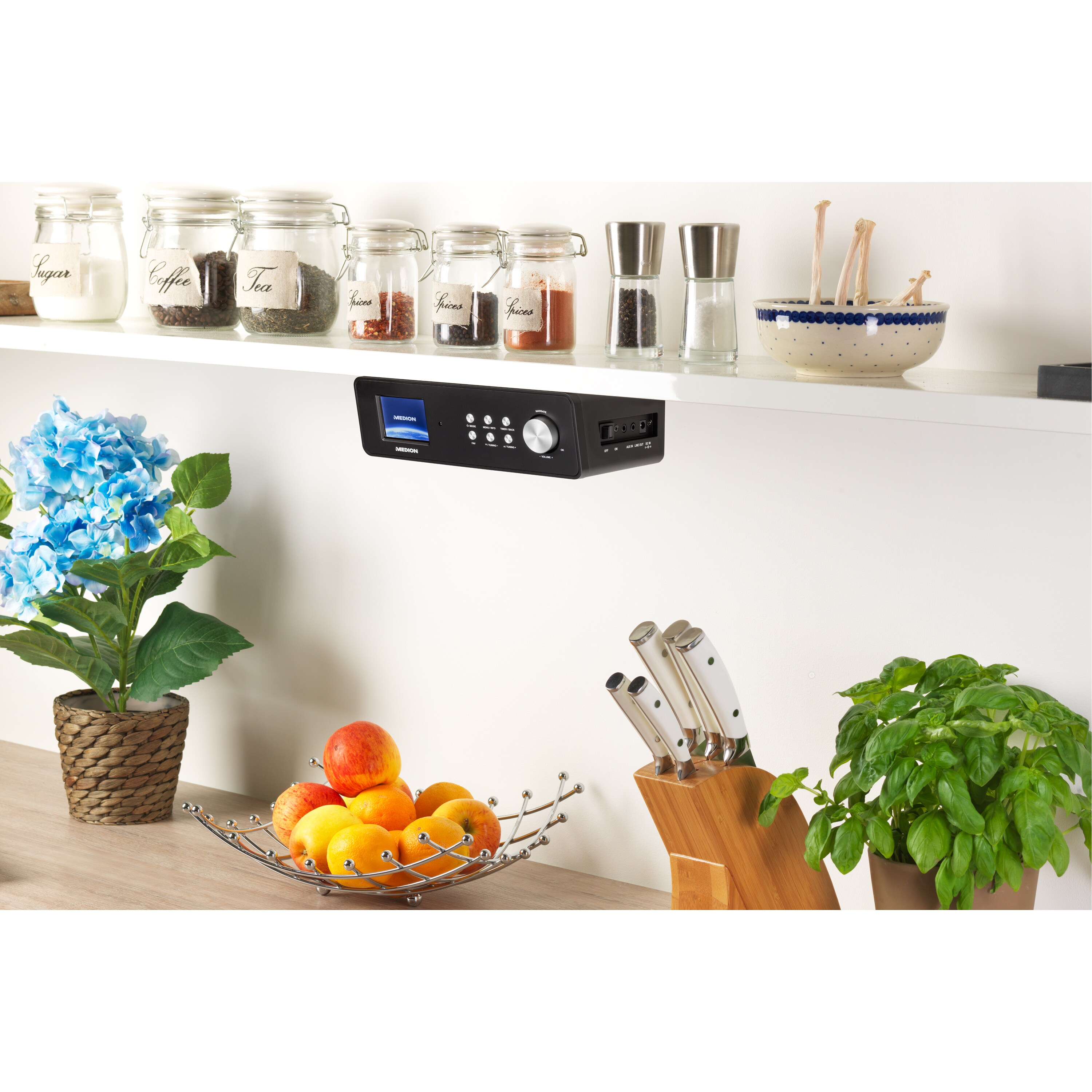 MEDION® LIFE P85060 DAB+ Küchen/Unterschrank WLAN