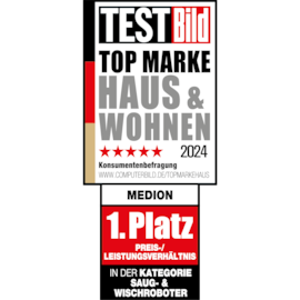 TESTBILD TOPMARKE Haus & Wohnen: 1. Platz Preis/Leistung