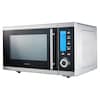 MEDION® LIFE® 4in1 Mikrowelle MD 15501, Kombination aus Mikrowelle, Ofen und Doppelgrill, 10 Automatikprogramme, 25 L Garinnenraum