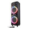 MEDION® LIFE® P61458 Partylautsprecher, satter Sound, verschiedene Lichteffekte, Bluetooth® 5.0, 2 x Mikrofonanschlüsse, 2 x 100 W RMS  (B-Ware)