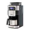 MEDION® Koffiemachine met molen en thermoskan MD 19777 | LED display | Druppelstop | koffiebonenmolen | 900 watt | Inhoud 1,0 liter