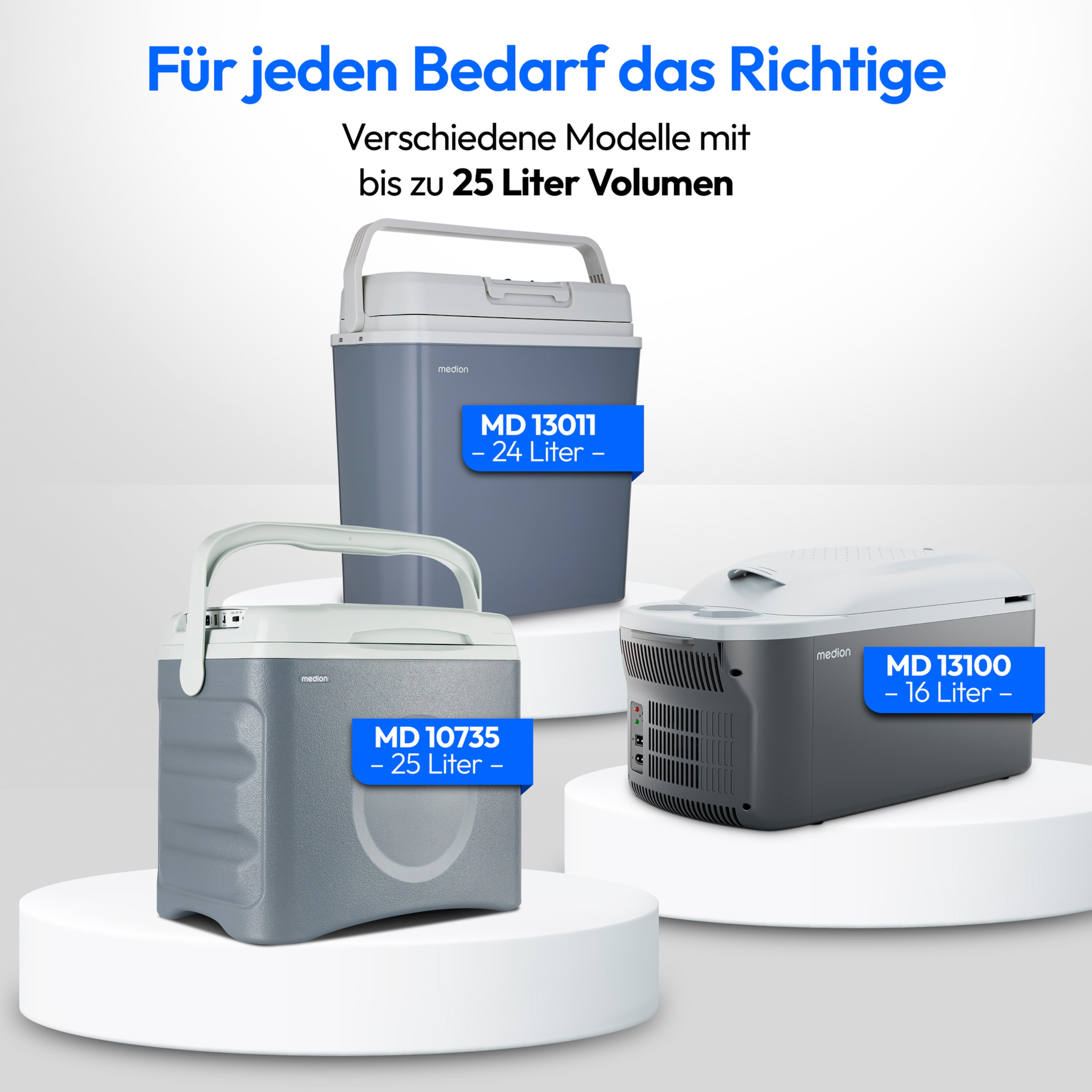 MEDION® LIFE Kühlbox mit Wärmefunktion MD13102, Kühl und Warmhaltefunktion, 40 L Kapazität, 5V-USB-Anschluss,