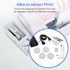 MEDION® LIFE® Overlock-Nähmaschine SO90 (MD19169), 90 Watt Motorleistung, LED Nählicht, Nähen mit 4 Fäden gleichzeitig, umfangreiches Zubehör