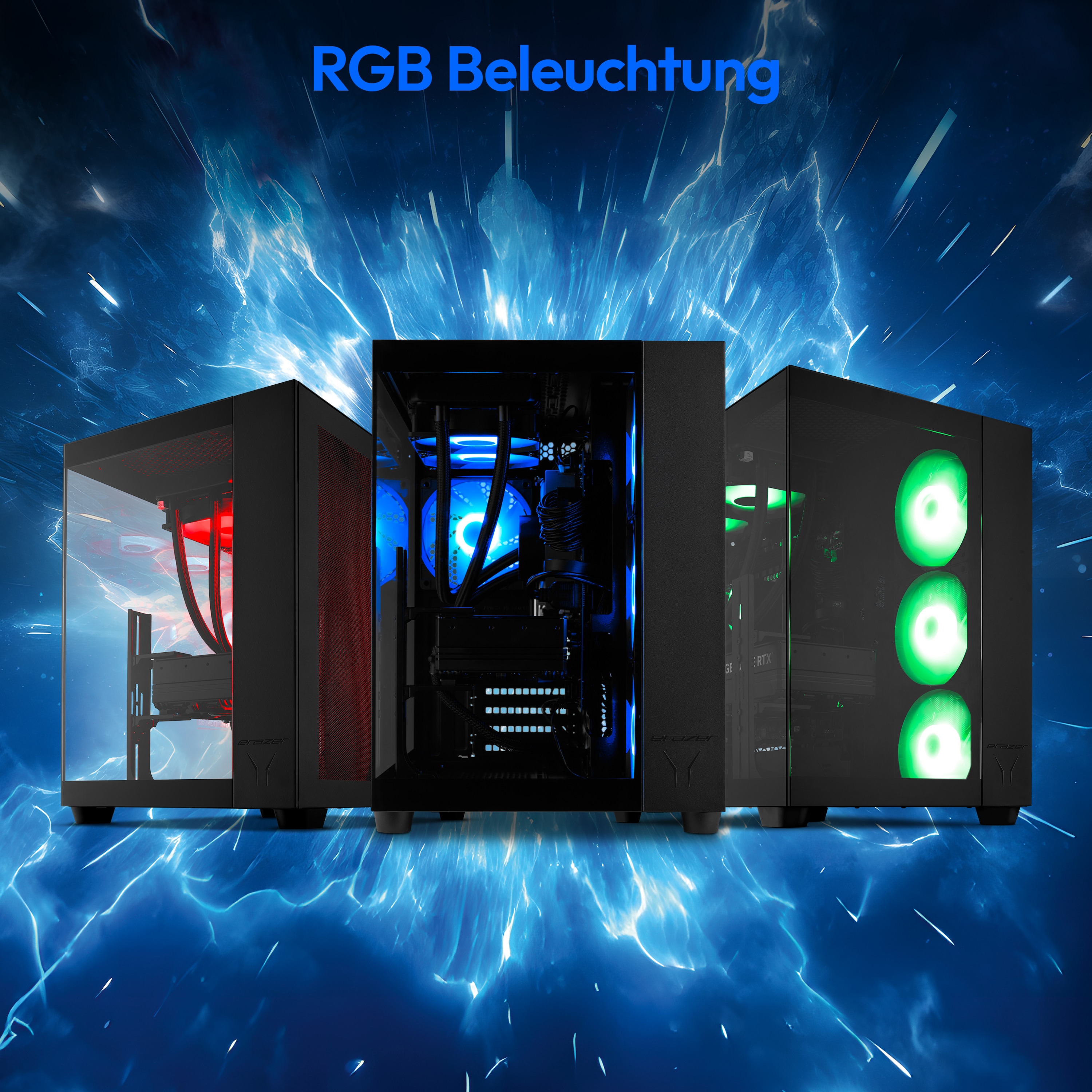 MEDION® ERAZER Tank X10e High-End Gaming PC, Intel® Core™ i7-14700, Windows 11 Home, NVIDIA® GeForce RTX™ 5060 Ti, 1 TB SSD, 32 GB RAM