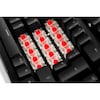 MEDION® ERAZER Supporter X20 mechanische Gaming Tastatur, extrem langlebige CHERRY MX RGB Red Switches, austauschbare Schalter und Tastenkappen, 100% Anti-Ghosting, RGB-Hintergrundbeleuchtung, hochwertige Oberfläche