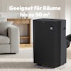 MEDION® LIFE® P1402 Klimaanlage (MD 100139), Kühlen, Entfeuchten und Ventilieren, 14.000 BTU Kühlleistung, Kältemittel R290, für Räume bis 50 m², App- und Sprachsteuerung, Auto-Swing-Funktion, inkl. Fenster-Kit