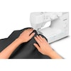 MEDION® Freiarm-Nähmaschine MD 18205, 60 verschiedene Stichmuster, Knopfloch- und Einfädelautomatik, LED-Nählicht, umfangreiches Zubehör