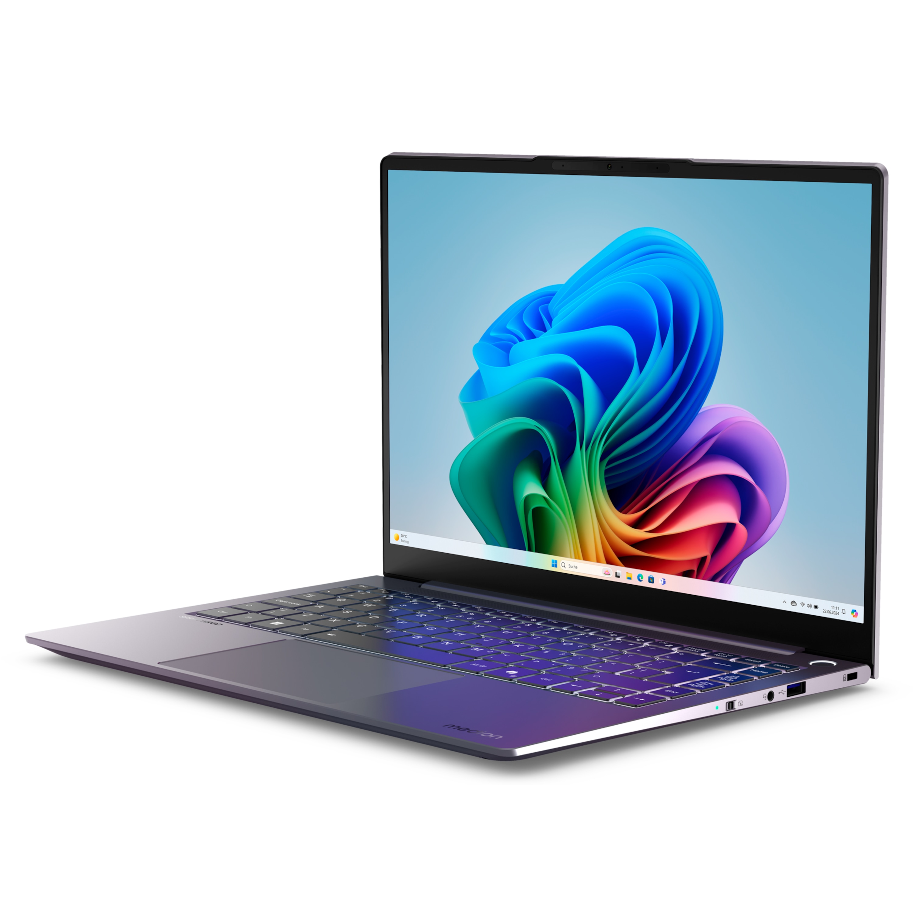 MEDION® SPRCHRGD 14 S1 Elite; Copilot+ PC, Snapdragon® X Elite, Windows 11 Home, 35,56 cm (14“) 2,8K Display, 1 TB SSD, 32 GB RAM