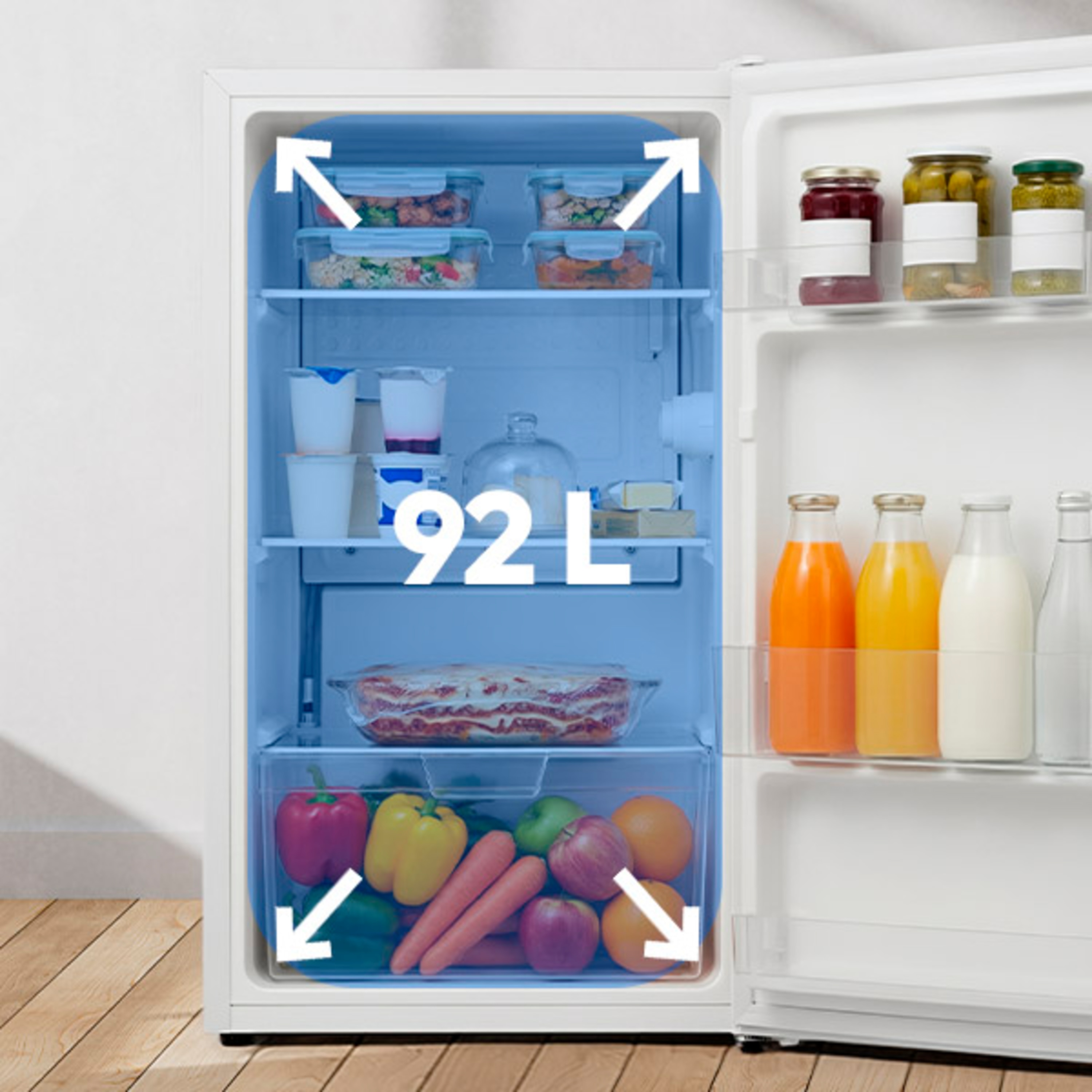 Großzügiger Stauraum