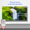 MEDION® LIFE® X8502500 (MD 850200) Ultra HD LCD Smart-TV, 125,7 cm (50'') Ultra HD Display, HDR, PVR ready, NETFLIX, Prime Video, Disney+, DAZN, Paramount+ App, VIDAA App Store, Bluetooth®, HD Triple Tuner, CI+ Schnittstelle