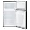MEDION® LIFE® Mini Kühlschrank mit Gefrierfach MD 37689, Gesamtnutzinhalt 85 L,  Gefrierkapazität  2,4kg/24h, manuelle  Temperaturkontrolle