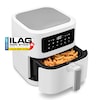 MEDION® LIFE® E40 XL Heißluftfritteuse MD 11740, 100 Rezepte in der Life+ App, ölfreies Frittieren, 9 Automatikprogramme, 5,2 L Korbvolumen