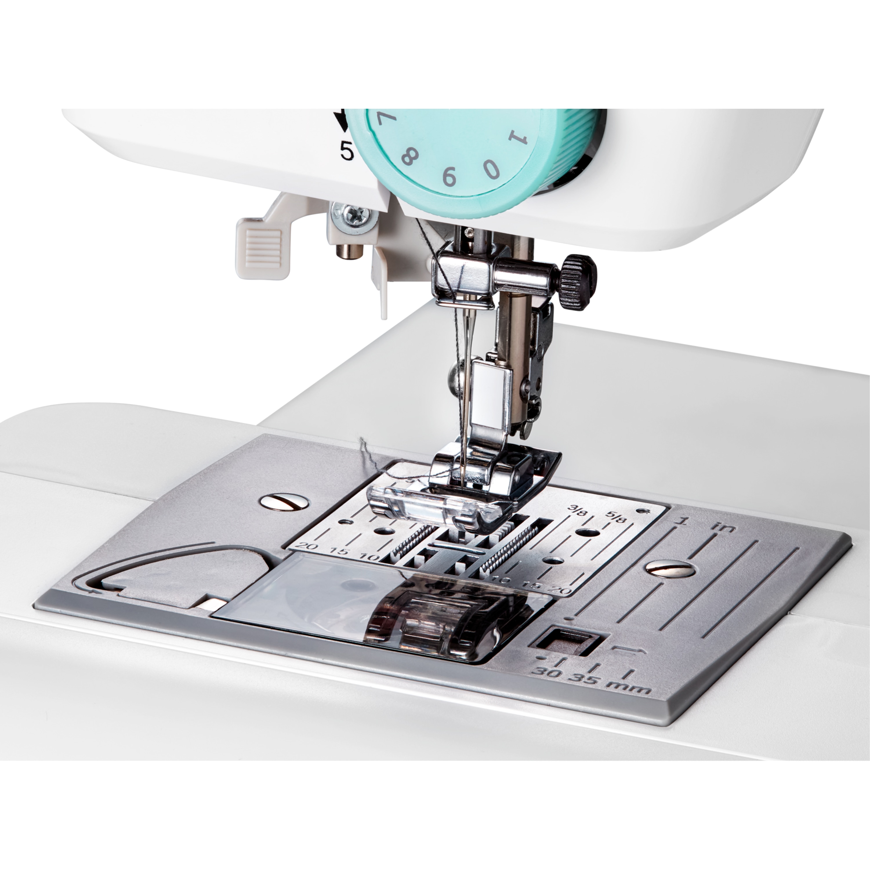 MEDION® LIFE® Digitale Nähmaschine SD36 (MD11881), einstellbare Stichlänge und Stichbreite, 270 Stichmuster, Integriertes Zubehörfach, 36 Watt Motorleistung