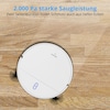 MEDION® Saugroboter S05 SW, App- und Alexa-Steuerung, Saugen und Wischen gleichzeitig, intelligente Navigation, langlebiger BLDC-Motor, 2.000 Pa Saugkraft