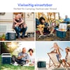 MEDION® LIFE® Thermoelektrische Kühlbox MD 10735, Kühl- und Warmhaltefunktion, 25 L Kapazität, 12V-, 230V- und USB-Anschlüsse zur Stromversorgung