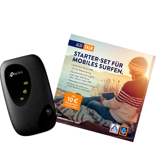 TP-LINK Mobile Router M7000, 4G LTE, Black