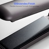 MEDION® LIFE HS2 kabelloses Glätteisen, flexible Keramik-/Turmalin Heizplatten mit Temperatursensor, Display mit Temperatur- und Akkuanzeige, 5 regelbare Hitzestufen (165° - 210°)