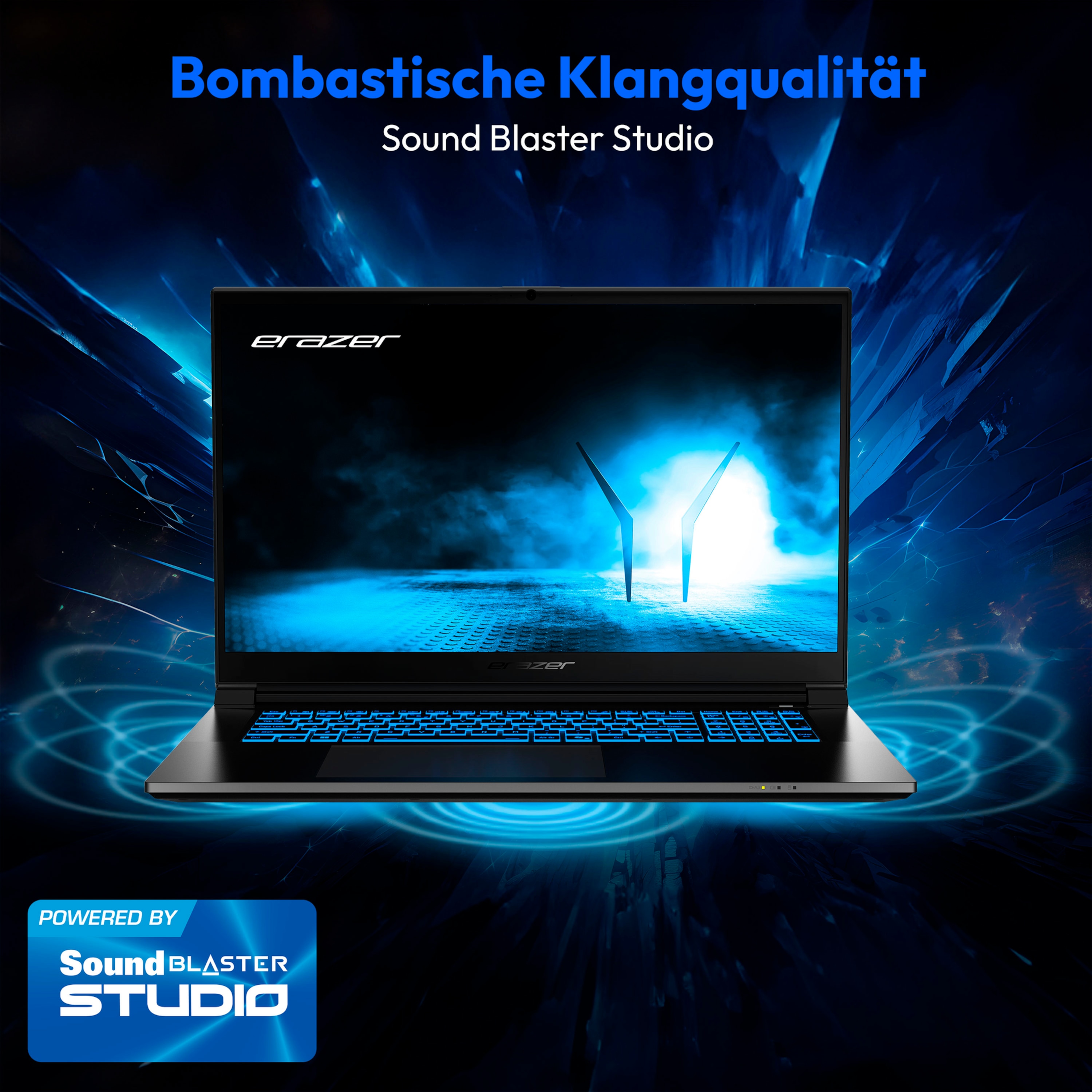 MEDION® ERAZER Scout E30i Casual Gaming Laptop, Intel® Core™ i7-13620H, Windows 11 Home, 43,9 cm (17,3'') FHD Display mit 144 Hz, RTX™ 4050, 512 GB SSD, 16 GB RAM