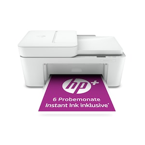 HP Impresora todo en uno DeskJet 4110e, impresión, escaneado, copia y fax móvil, WiFi, Bluetooth®, alimentador automático de documentos de 35 páginas  (Reacondicionado)