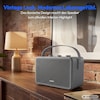 MEDION® LIFE BXO-1 Bluetooth® Lautsprecher grau, 2 x 15W RMS, integrierter Akku mit bis zu 15 Stunden Laufzeit, Bluetooth® 5.3, robustes & mobiles Design