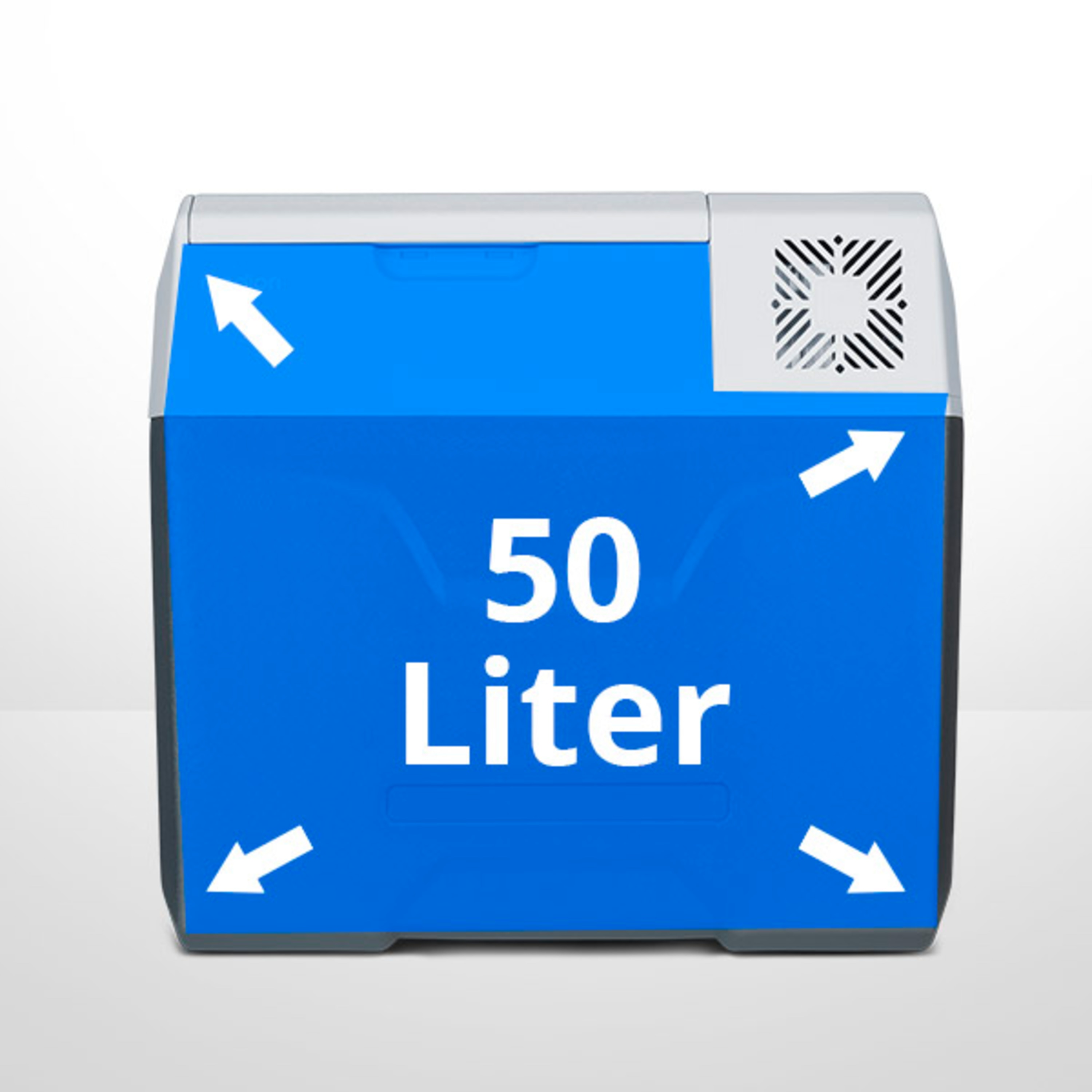50 Liter – Großzügiger Stauraum