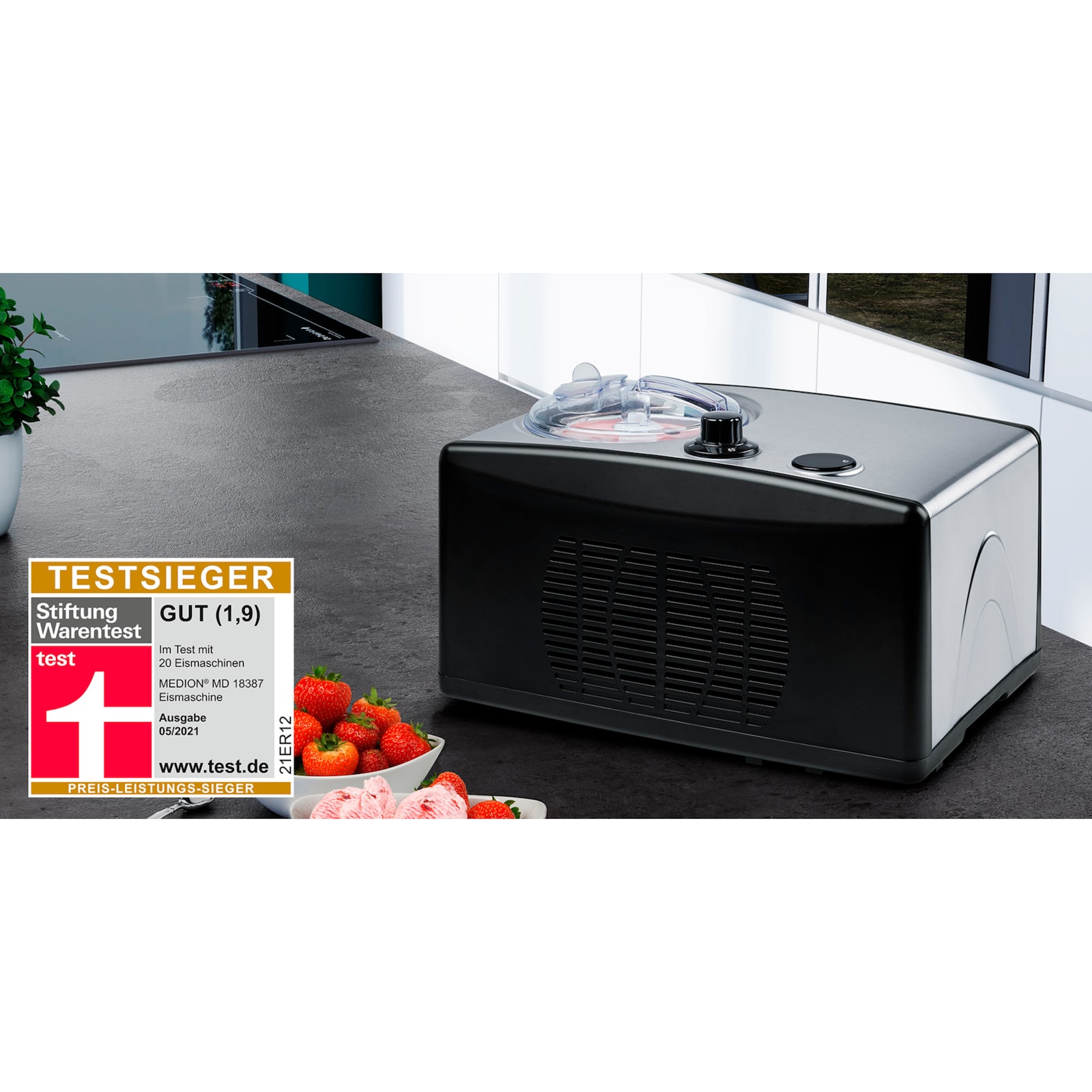 MEDION® Eismaschine MD 18387 | MEDION.DE