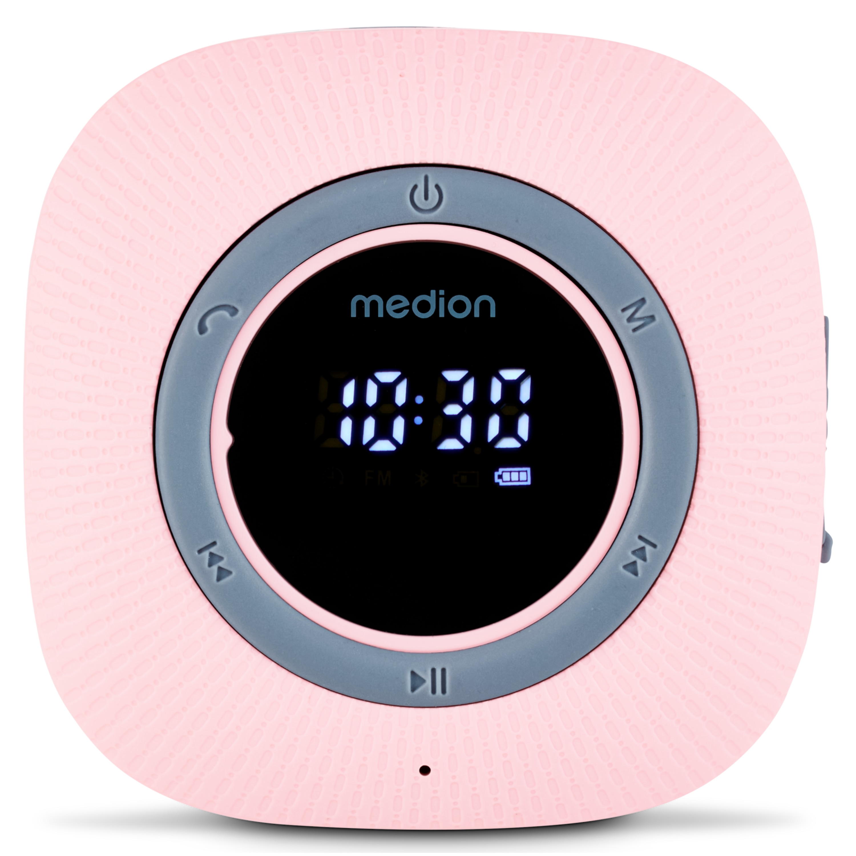 MEDION® LIFE® S66884 Duschradio, LED-Display, UKW-Radio, IPX6 Schutz, Bluetooth® 5.1, 30 W Ausgangsleistung (3 W RMS)