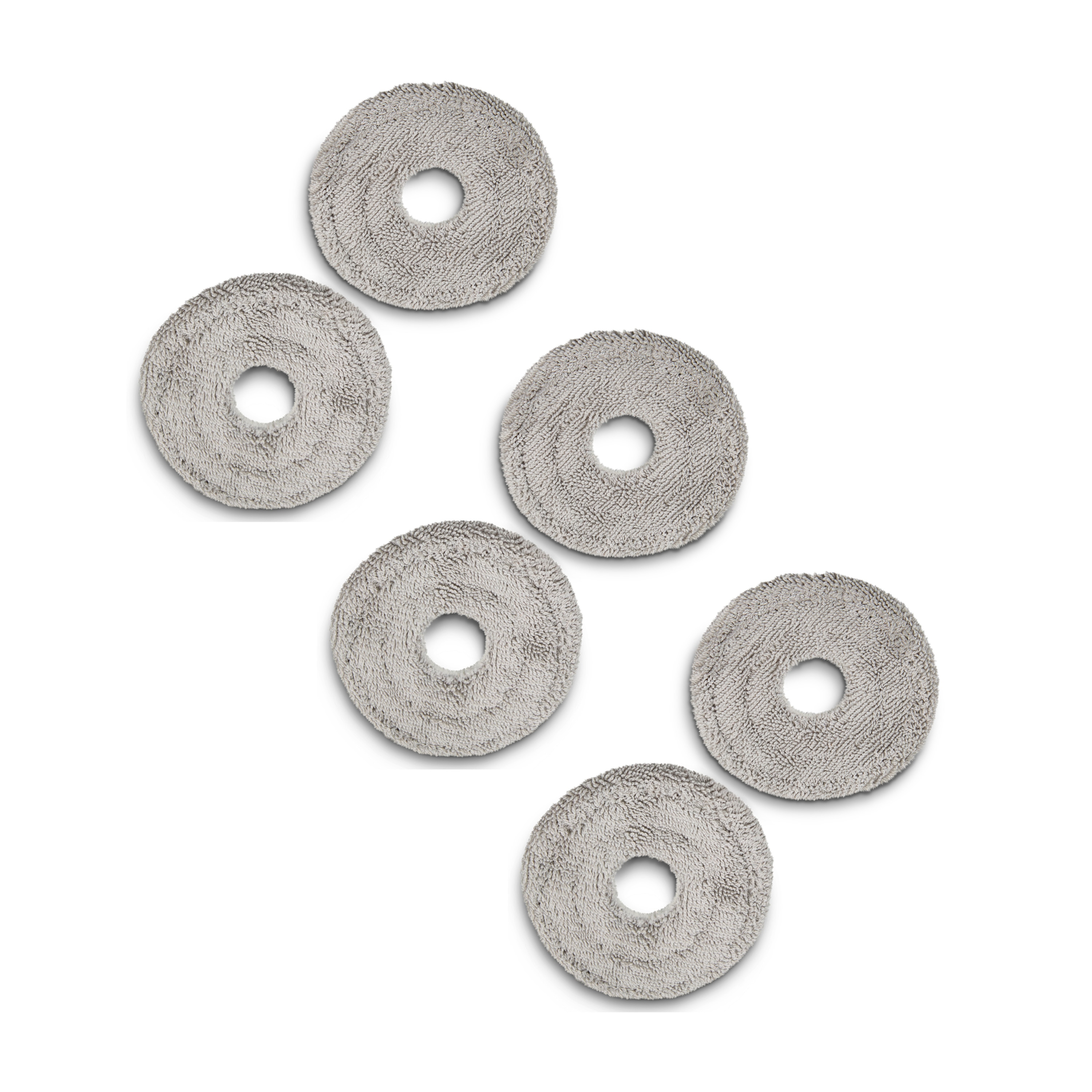 MEDION® Saugroboter Zubehörset 3 für den X51 SW+ (MD 100022), 6x Wischmopp-Aufsatz