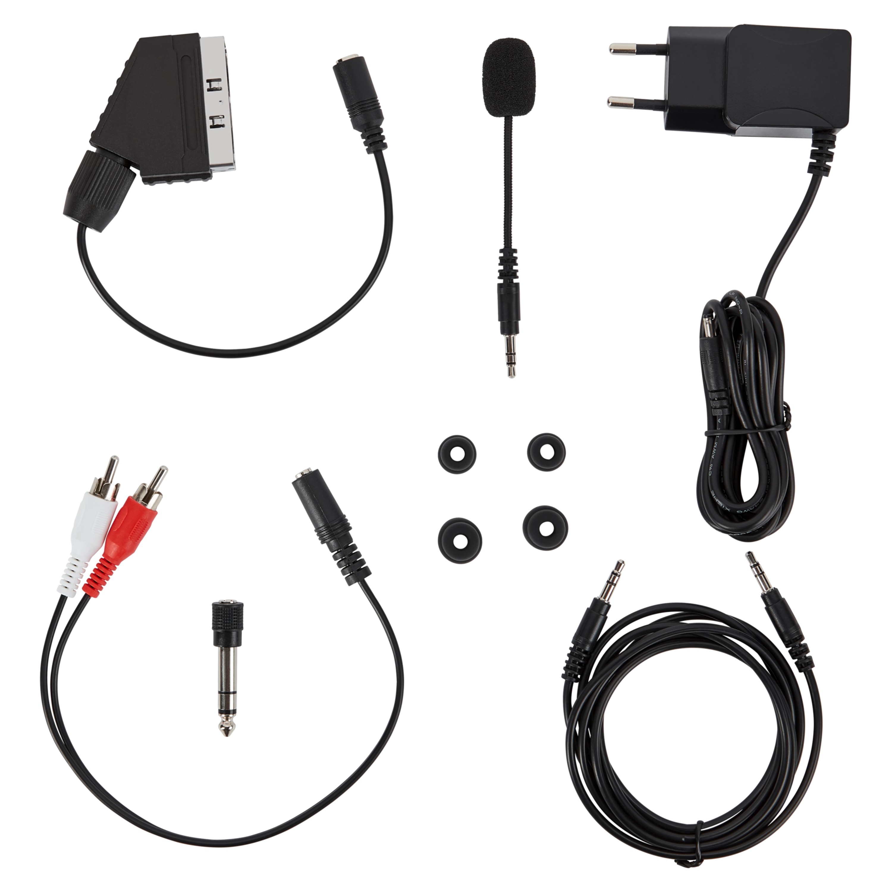 MEDION® LIFE® E62004 Stereo Funk-Hörsystem, Funkkopfhörer mit hoher Reichweite, bis zu 10 Std. Akkulaufzeit, hohe Lautstärke und gute Sprachwiedergabe, ideal für TV & Hörspiele