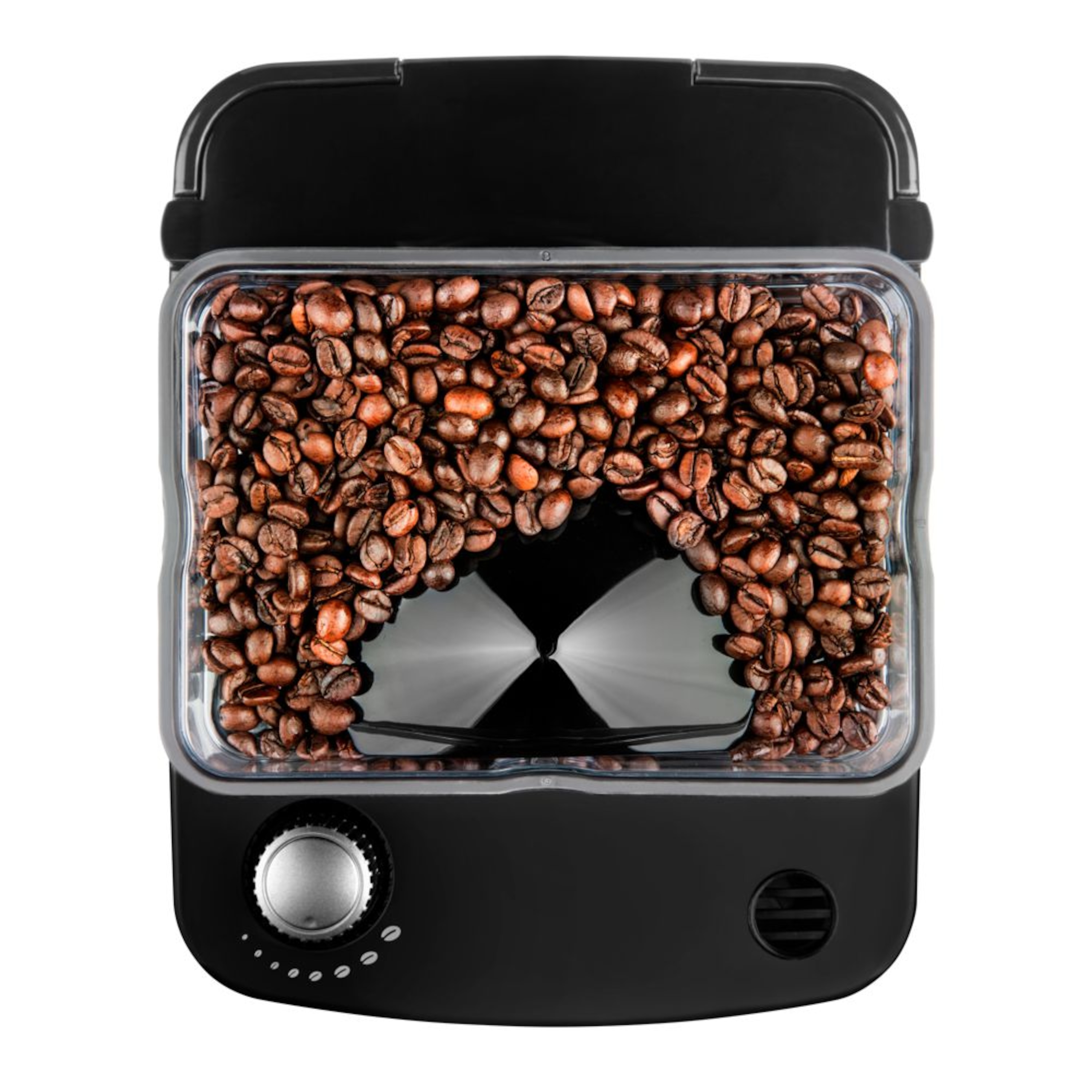 MEDION® Kaffeemaschine mit Mahlwerk MD 15486, 8 Mahlstufen, 1,5 Liter Wassertank, 1050 Watt