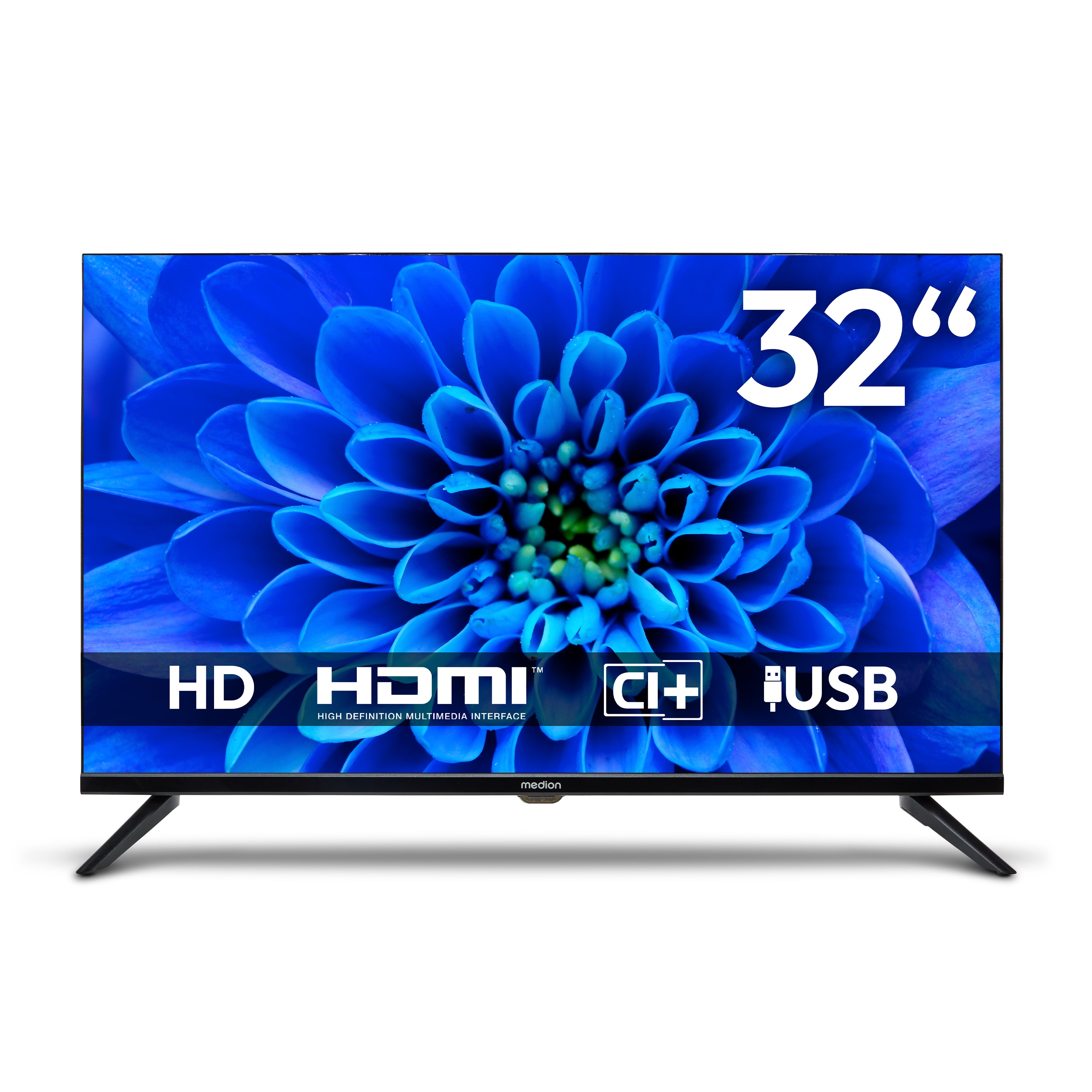 MEDION® LIFE MD 832000 HD TV, 80 cm (32“), HD Triple Tuner, integrierter Mediaplayer, CI+ Schnittstelle