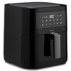 MEDION® LIFE® E40 XL Heißluftfritteuse MD 11740, 100 Rezepte in der Life+ App, ölfreies Frittieren, 9 Automatikprogramme, 5,2 L Korbvolumen