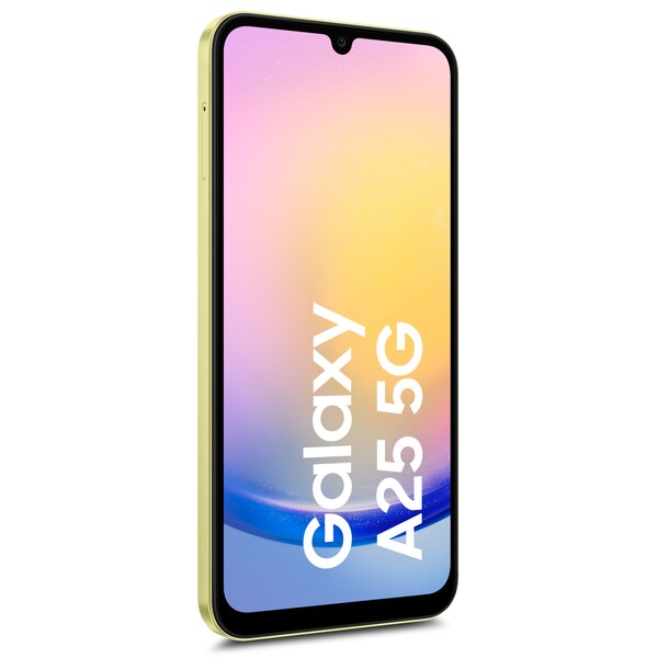 SAMSUNG Galaxy A25 5G, 128 GB, Yellow