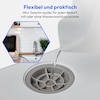 MEDION® LIFE® Mini-Geschirrspüler DWT20 (MD37763), für 2 Gedecke, 6 Reinigungsprogramme, Startzeitvorwahl