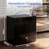 MEDION® LIFE Mini-Kühlschrank mit Eisfach und Schloss MD370001, 42 L Gesamtnutzinhalt (Kühlteil 37 L & Eisfach 5 L), wechselbarer Türanschlag, Schloss, geringer Geräuschpegel