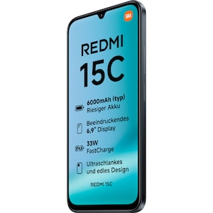 XIAOMI Redmi 15C 128 GB, Midnight black (25078RA3EE)