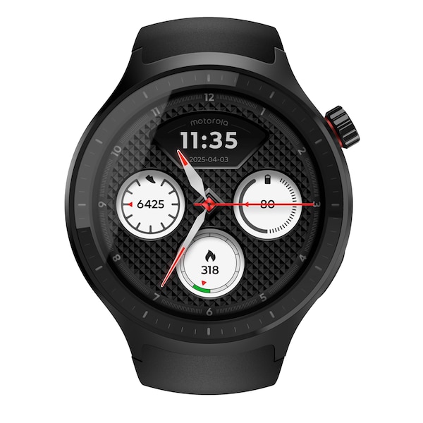 MOTOROLA moto watch, Volcanic Ash