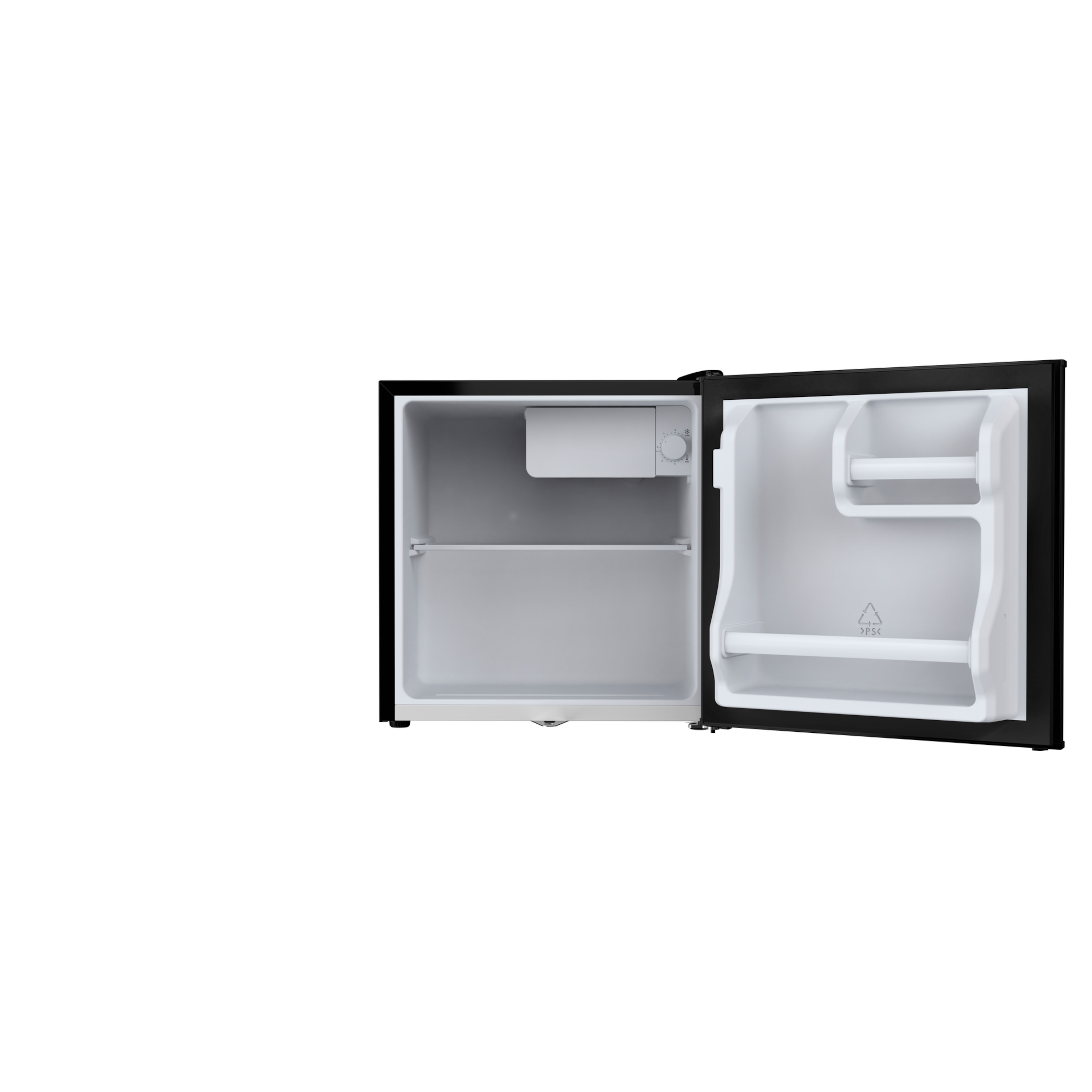 MEDION® LIFE Mini-Kühlschrank mit Eisfach und Schloss MD370001, 42 L Gesamtnutzinhalt (Kühlteil 37 L & Eisfach 5 L), wechselbarer Türanschlag, Schloss, geringer Geräuschpegel