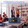 MEDION® LIFE P66538 Retro-Boombox blau, DAB+/PLL-UKW Radio, Bluetooth® 5.3 für das Abspielen von Smartphone & Co, CD-Player, Kassettendeck, X-Bass Funktion, 2 x 10 W RMS
