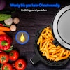 MEDION® LIFE Heißluftfritteuse P30 L (MD13020), 100 Rezepte in der Life+ App¹, 4,7 Liter Fassungsvermögen, 1.500 Watt, 60 min. Timer