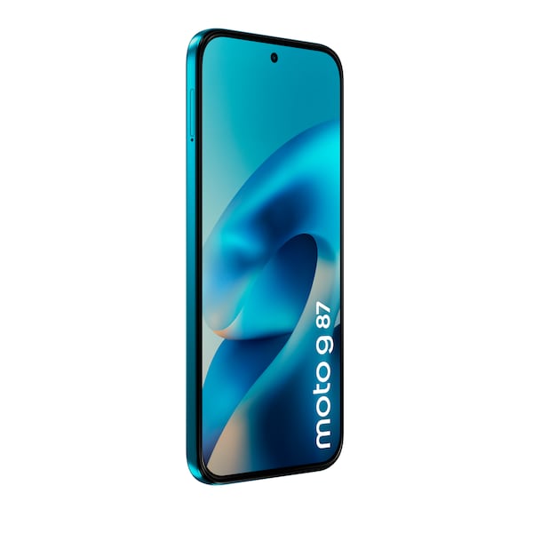 MOTOROLA moto g87 5G, 256 GB, Blue Atoll (XT2621-6) inkl. moto buds, Glacier Blue