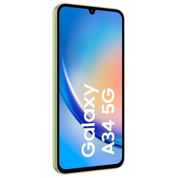 SAMSUNG Galaxy A34 5G 128 GB, Awesome Lime
