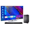 MEDION® LIFE® X16522 163,9 cm (65'') Ultra HD Smart-TV + S61388 Dolby Atmos Soundbar mit Subwoofer & Bluetooth - ARTIKELSET