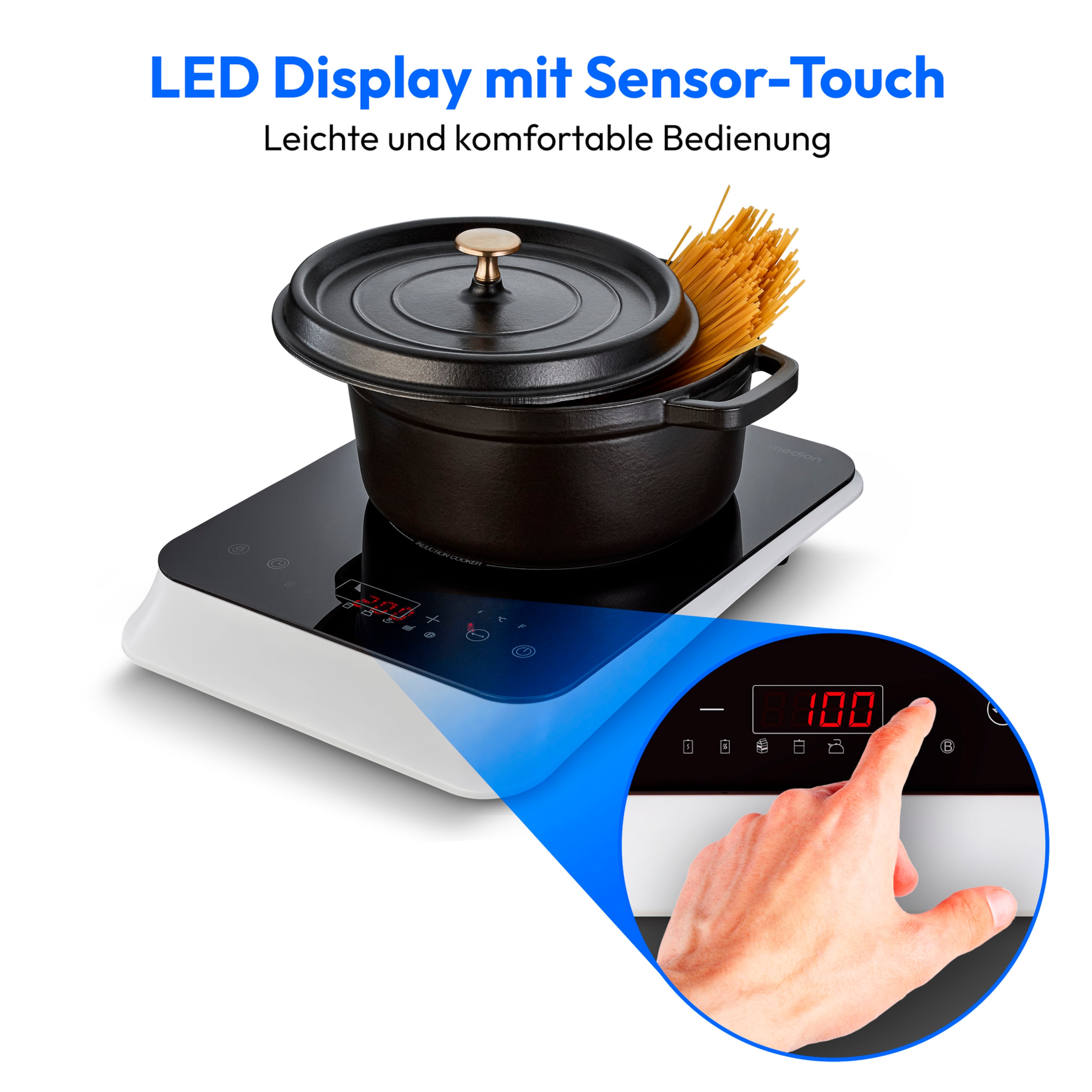 Doppelinduktionskochplatte Im ALDI Onlineshop Ansehen