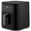MEDION® LIFE® E40 XL Heißluftfritteuse MD 11740, 100 Rezepte in der Life+ App, ölfreies Frittieren, 9 Automatikprogramme, 5,2 L Korbvolumen