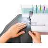 MEDION® LIFE® Overlock-Nähmaschine SO90 (MD19169), 90 Watt Motorleistung, LED Nählicht, Nähen mit 4 Fäden gleichzeitig, umfangreiches Zubehör