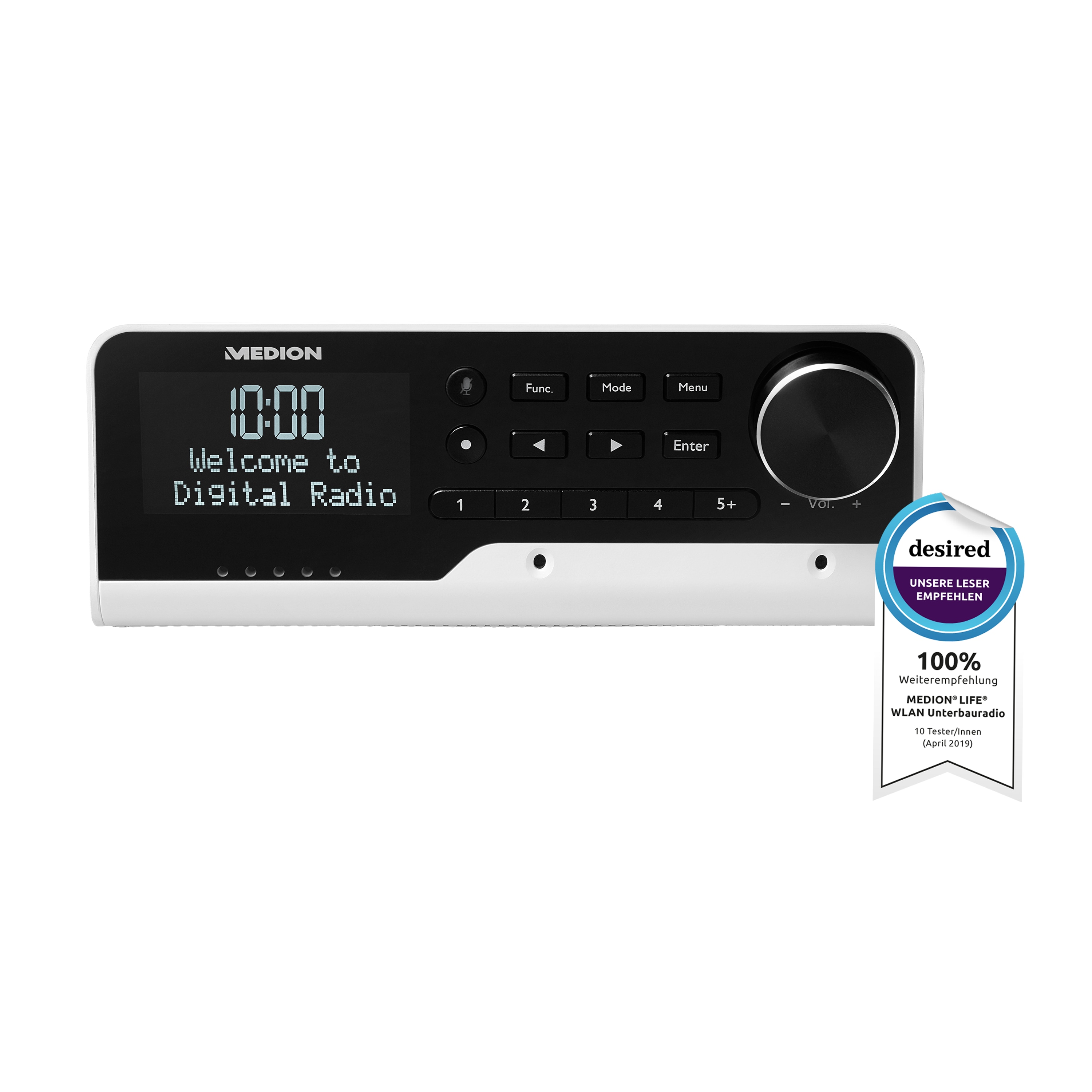 MEDION® LIFE® P66120 WLANUnterbauradio mit Amazon Alexa