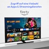 MEDION® LIFE® X8432506 (MD 843800) QLED Fire TV, 108 cm (43'') Ultra HD Display, HDR, Dolby Vision®, MEMC, Netflix, Amazon Prime Video, Bluetooth®, DTS X, DTS Virtual X, Dolby Atmos®, HD Triple Tuner, CI+ Schnittstelle